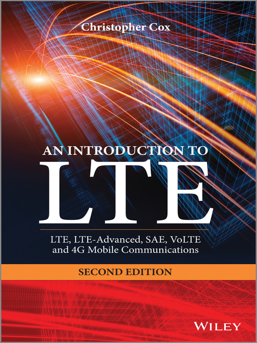 Title details for An Introduction to LTE by Christopher Cox - Available